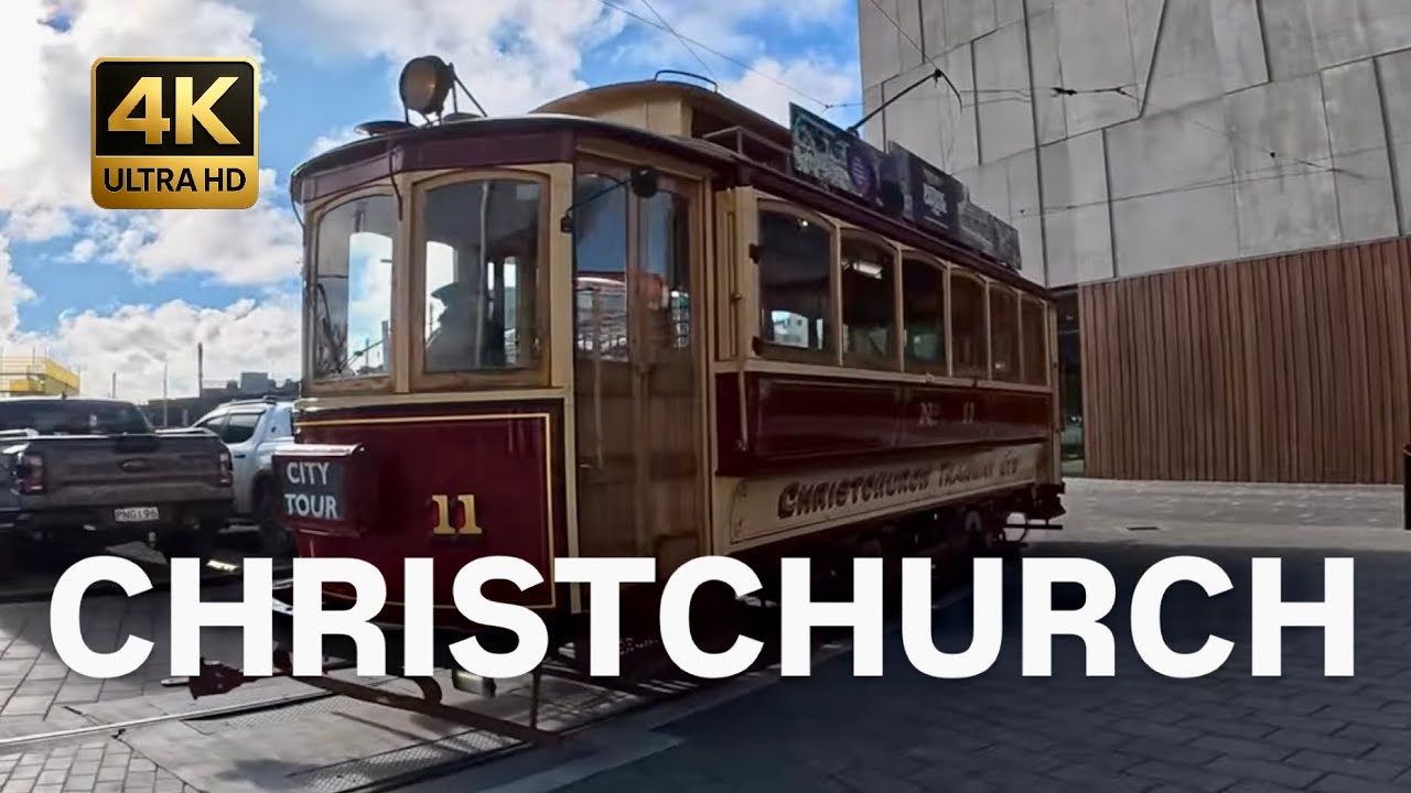🇳🇿CHRISTCHURCH walking tour/ New Zealand