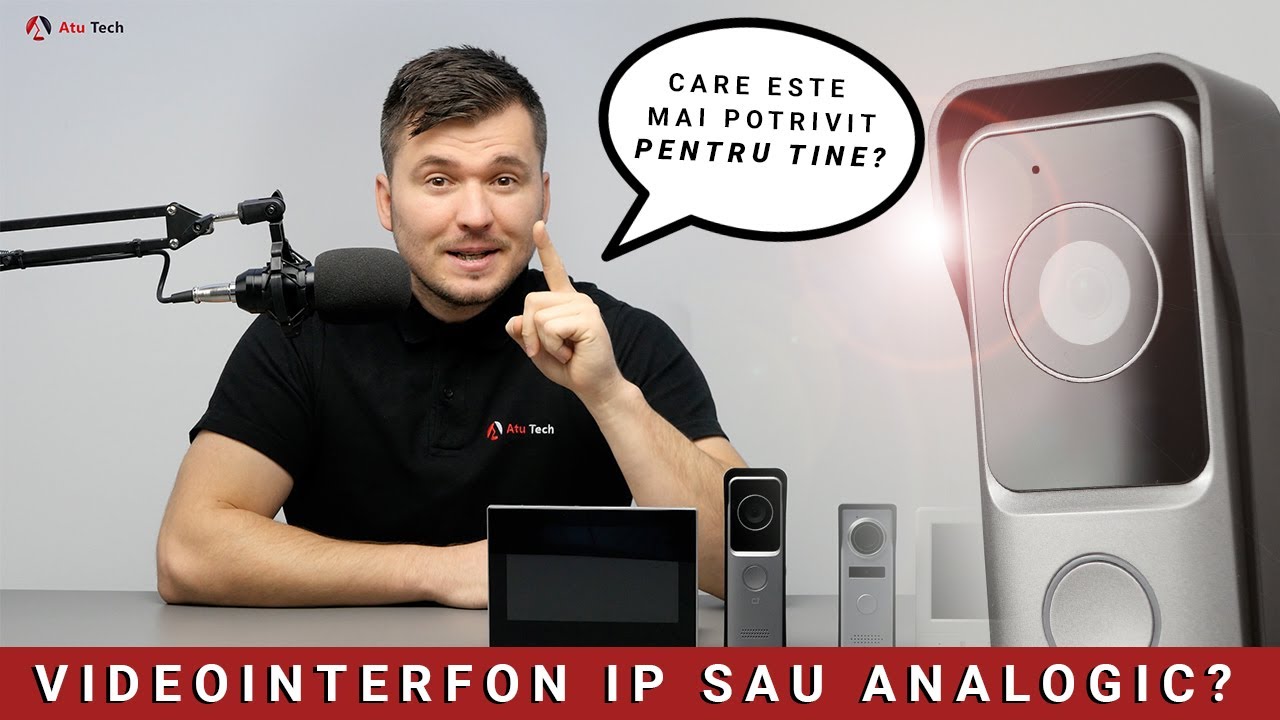 Cum se prezinta kitul videointerfon wi-fi IP/ANALOGIC de 7 inch Safer |  KITWIFI7Black si KIT7ANALOG