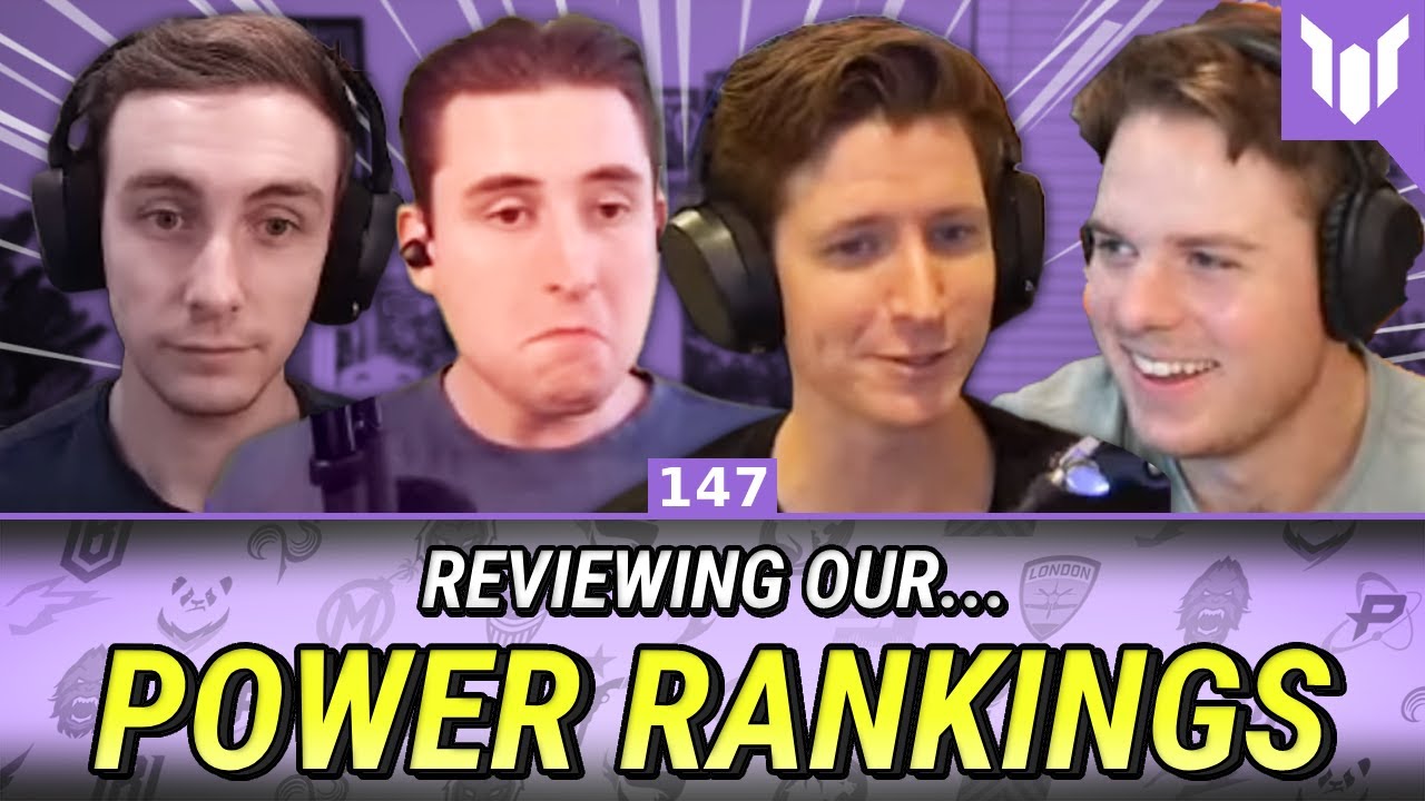 Reviewing our PRE-SEASON RANKINGS for OWL 2022 &mdash; Plat Chat Ep. 148