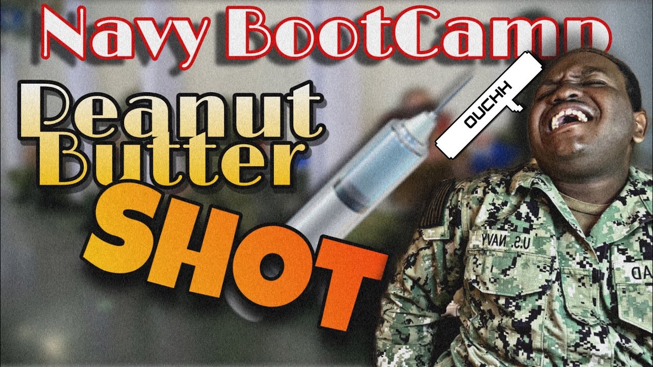 Getting The Peanut Butter Shot 💉In Navy BootCamp | Armstead Wrld