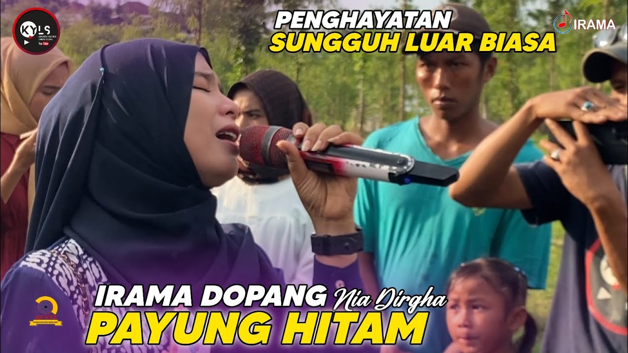 SUARA HATI PALING DALAM NIA DIRGHA BAWAKAN LAGU INI | PAYUNG HITAM IRAMA DOPANG