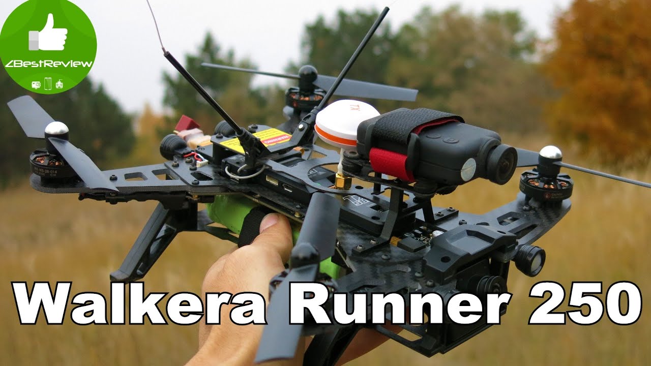 ✔ Walkera Runner 250 - быстрый и красивый квадрокоптер с FPV! Gearbest