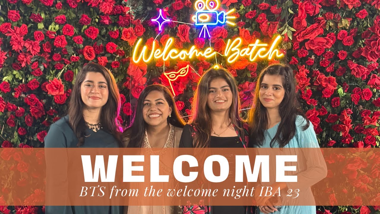 BTS Welcome 27 | Student Challenges for Social Events | Scenes from life at IBA Karachi | Fun Time