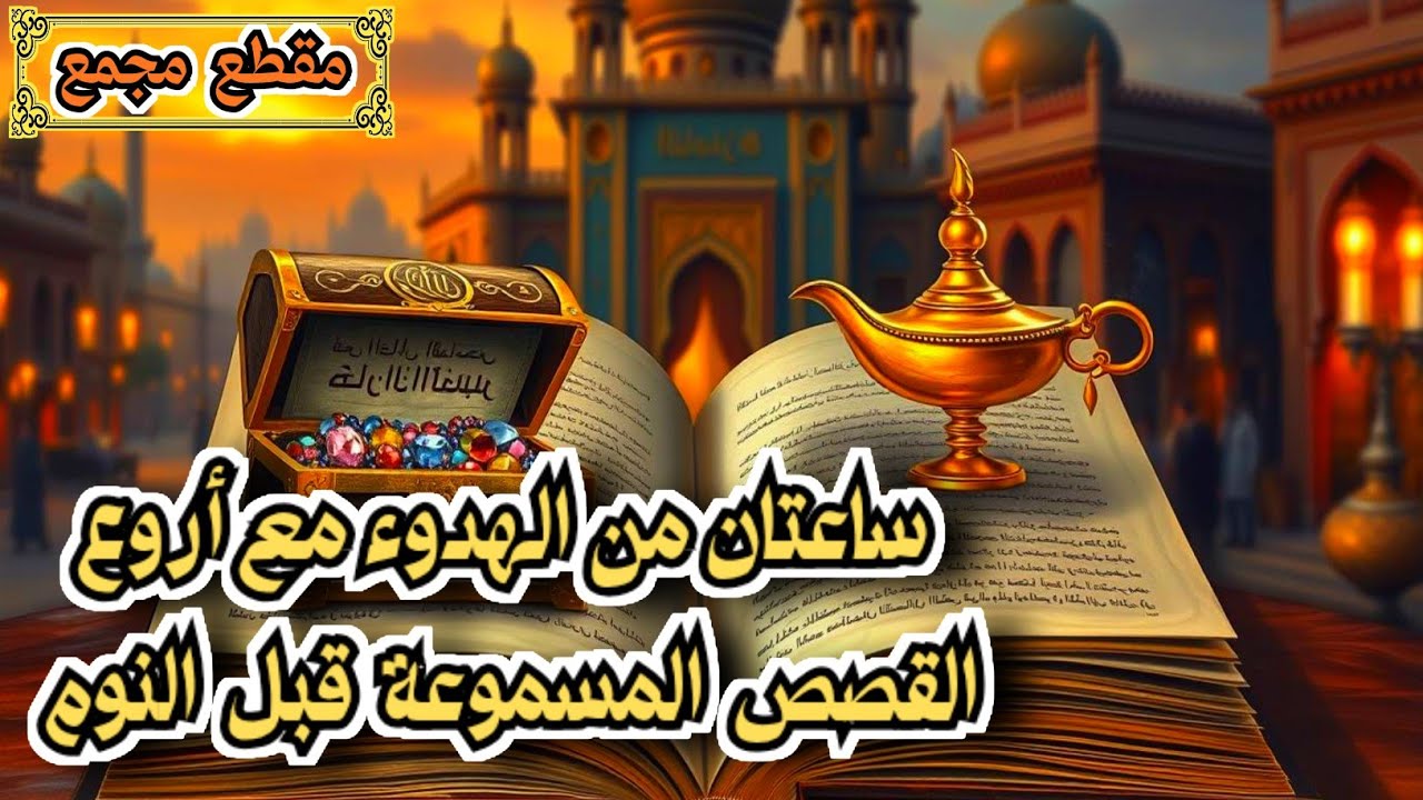 قصص مسموعة بصوت هادئ قبل النوم،ساعتان من الإسترخاء و العِبر،صوت الحكايات