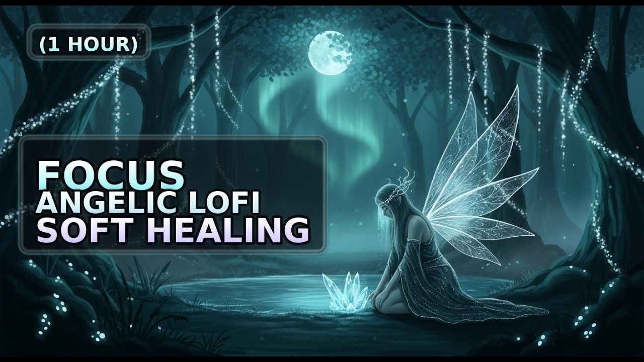 Angelic Lofi — Soft Healing Focus (1 Hour)