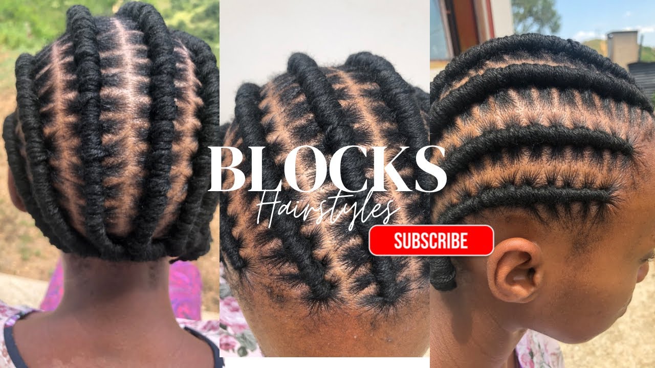 BLOCKS HAIRSTYLE ||AFRICAN HAIRSTYLE