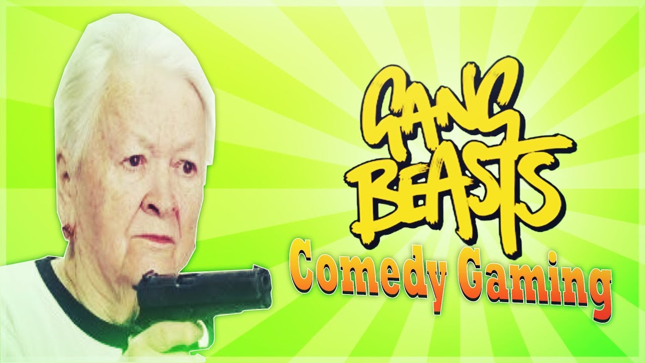 Gang Beasts - Granny - Sombrero Man - Comedy Gaming