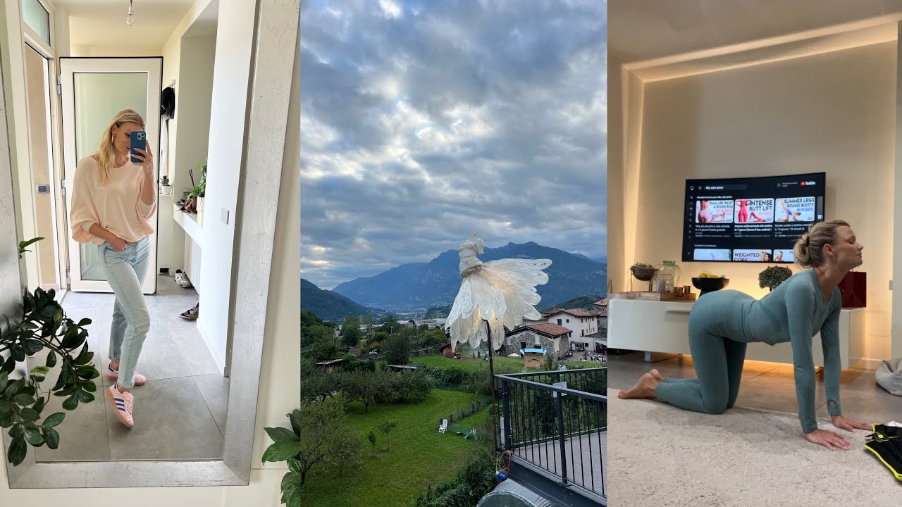 Makijaż ślubny dla nieznajomej panny młodej & włoski mercato Bienno 🇮🇹// PILATES W DOMU