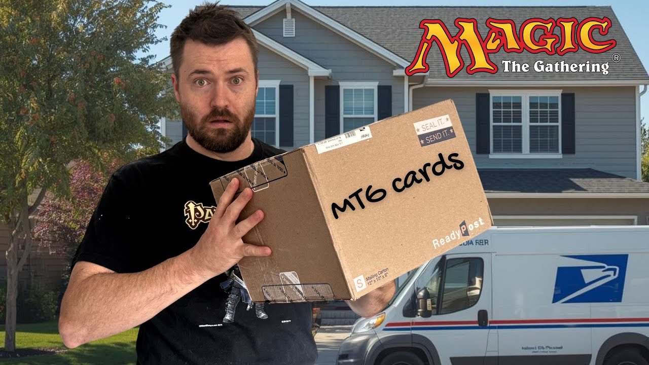 Он прислал мне всю свою коллекцию Magic The Gathering.