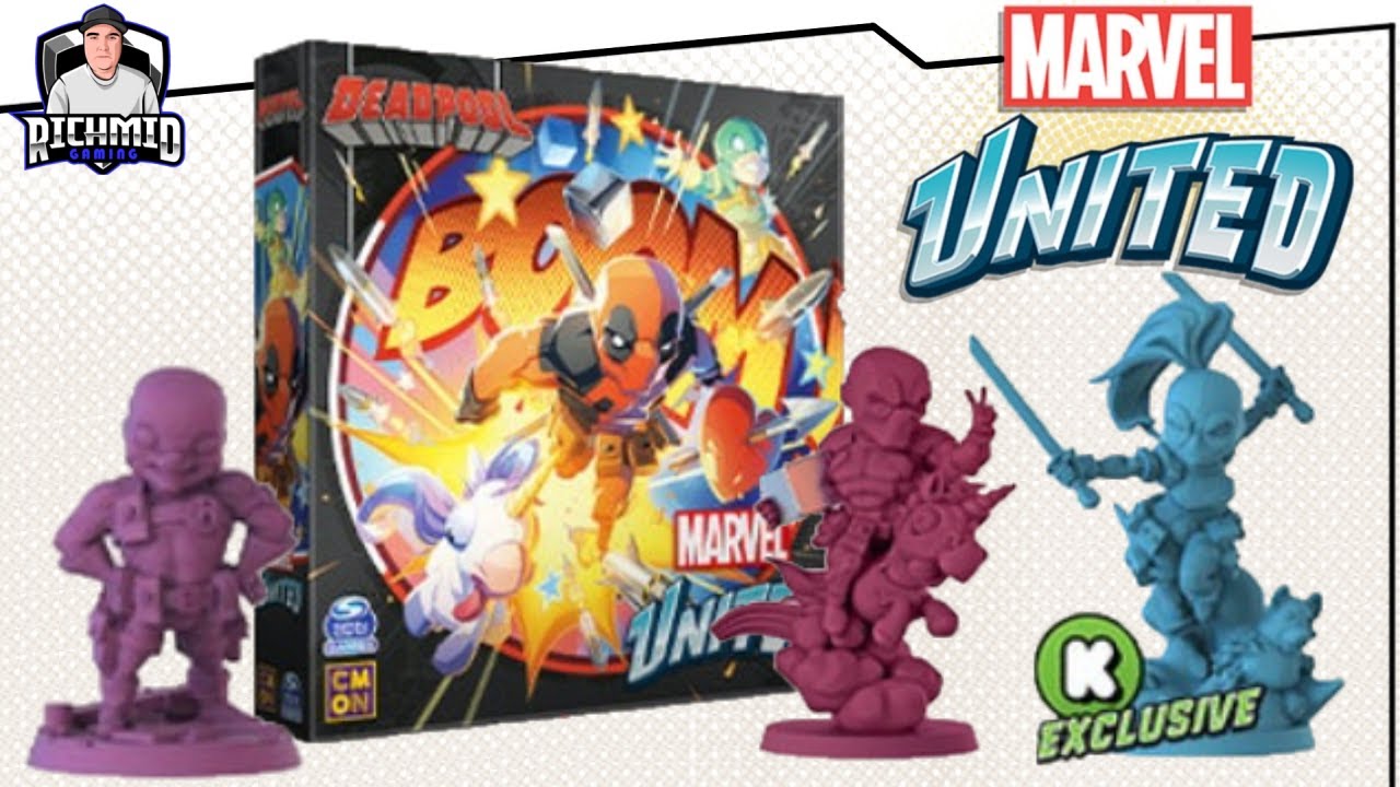 Marvel United: X-Men - Deadpool Opening & Review, plus Exclusive Giveaway!
