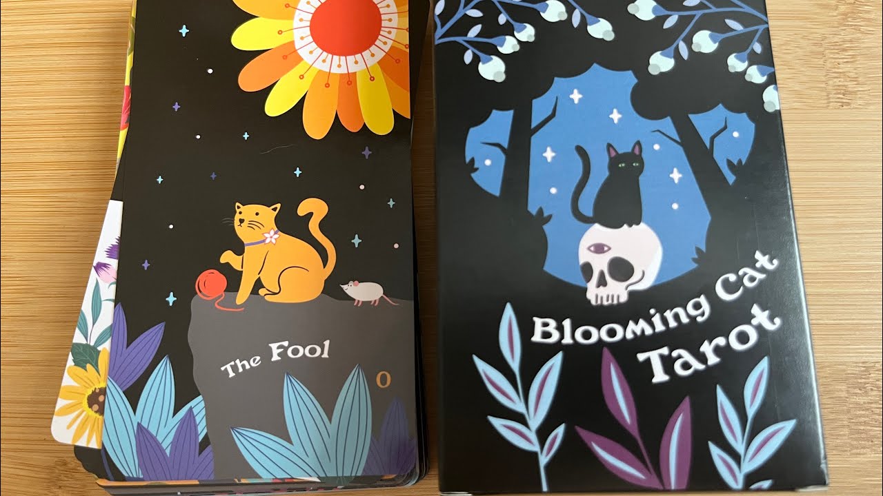Blooming Cat Tarot Quick Flip