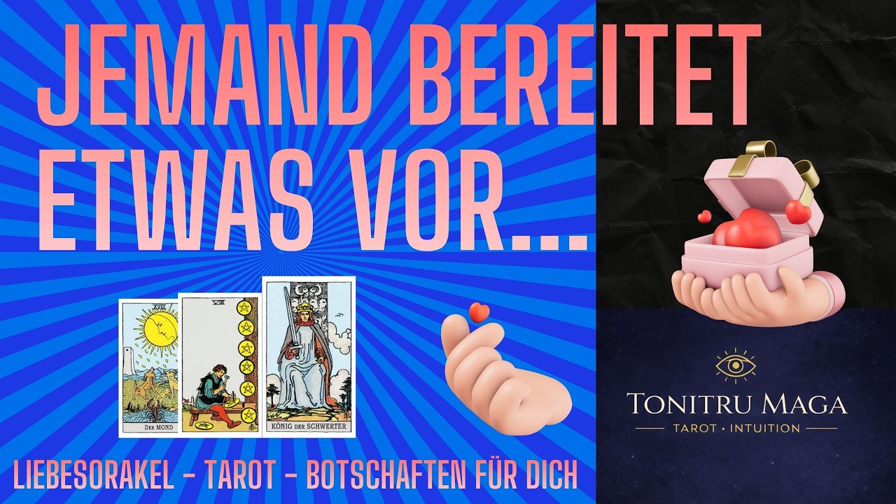 Jemand bereitet etwas für dich vor 💫Im Hintergrund entsteht etwas… ✨