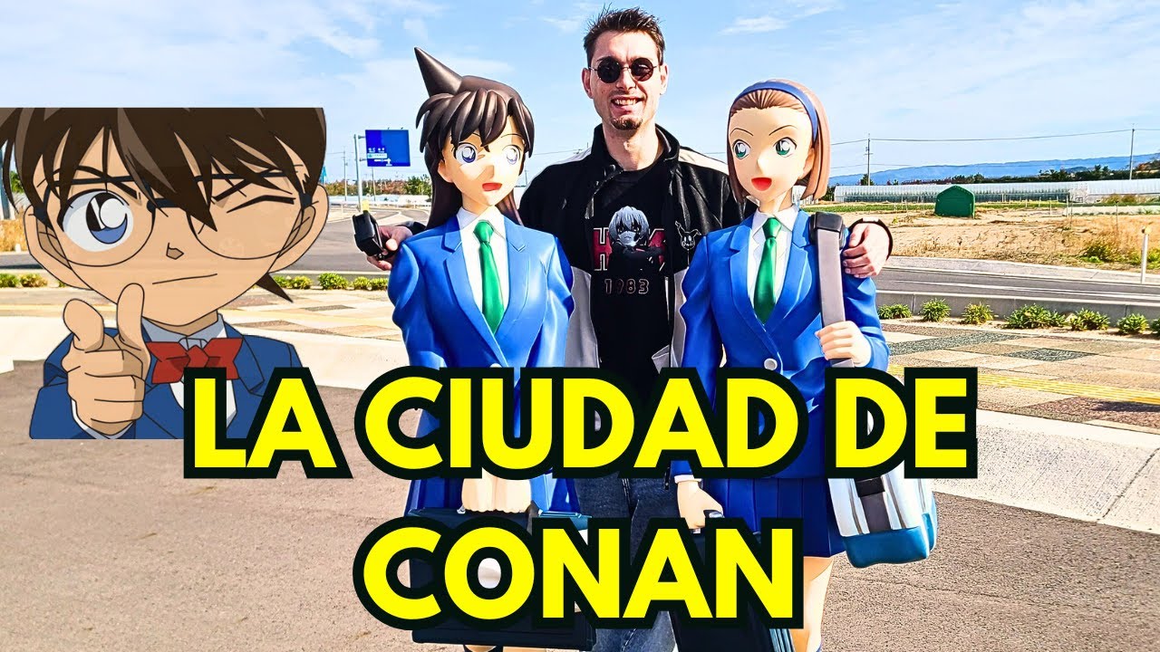 ¡ESTE PUEBLO JAPONÉS ESTÁ OBSESIONADO CON DETECTIVE CONAN!