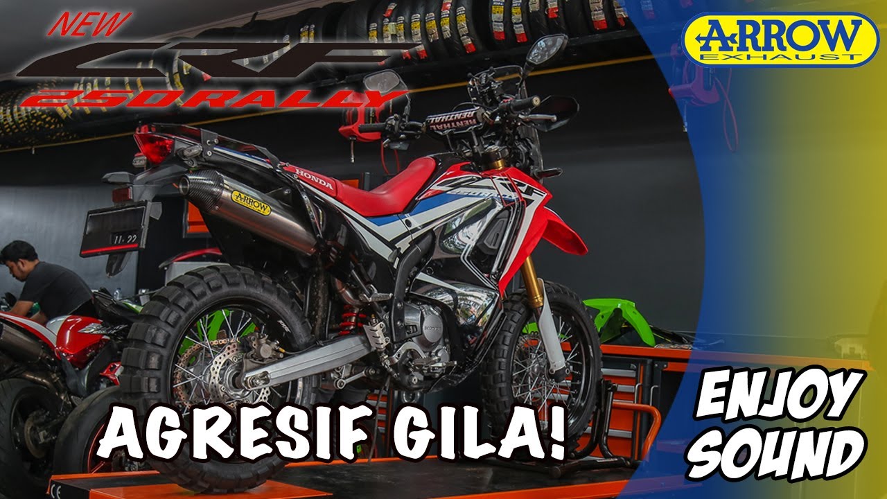 Arrow Exhaust: Honda CRF 250 Rally  | BRAP BRAP BRAP