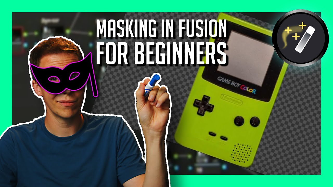 How to not SUCK at Masking in Fusion - DaVinci Resolve Fusion Tutorial for Beginners