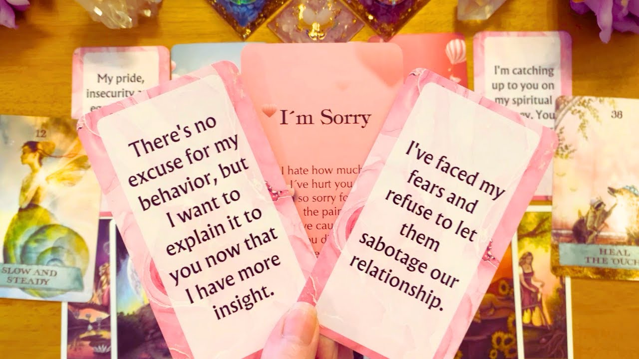 THEY KNOW THEY SABOTAGED YOUR CONNECTION 😥 IT'S TIME TO STOP RUNNING 😔 COLLECTIVE LOVE TAROT READING