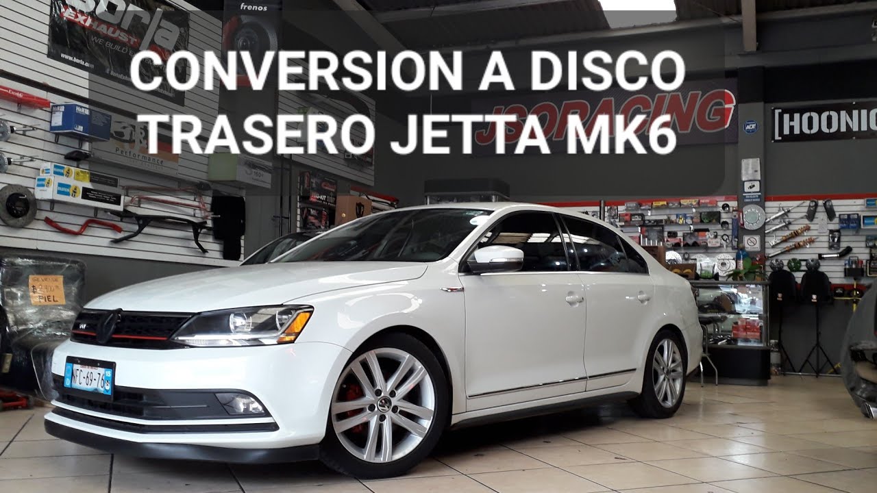 QUE INCLUYE EL KIT DE CONVERSIÓN A DISCO TRASERO PARA JETTA MK6