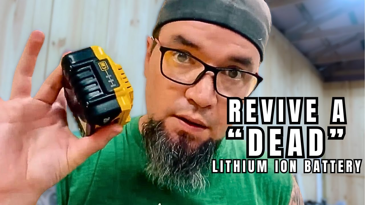 Dewalt Lithium Ion Battery Won&rsquo;t Charge? Try Resetting It With This Easy Fix.