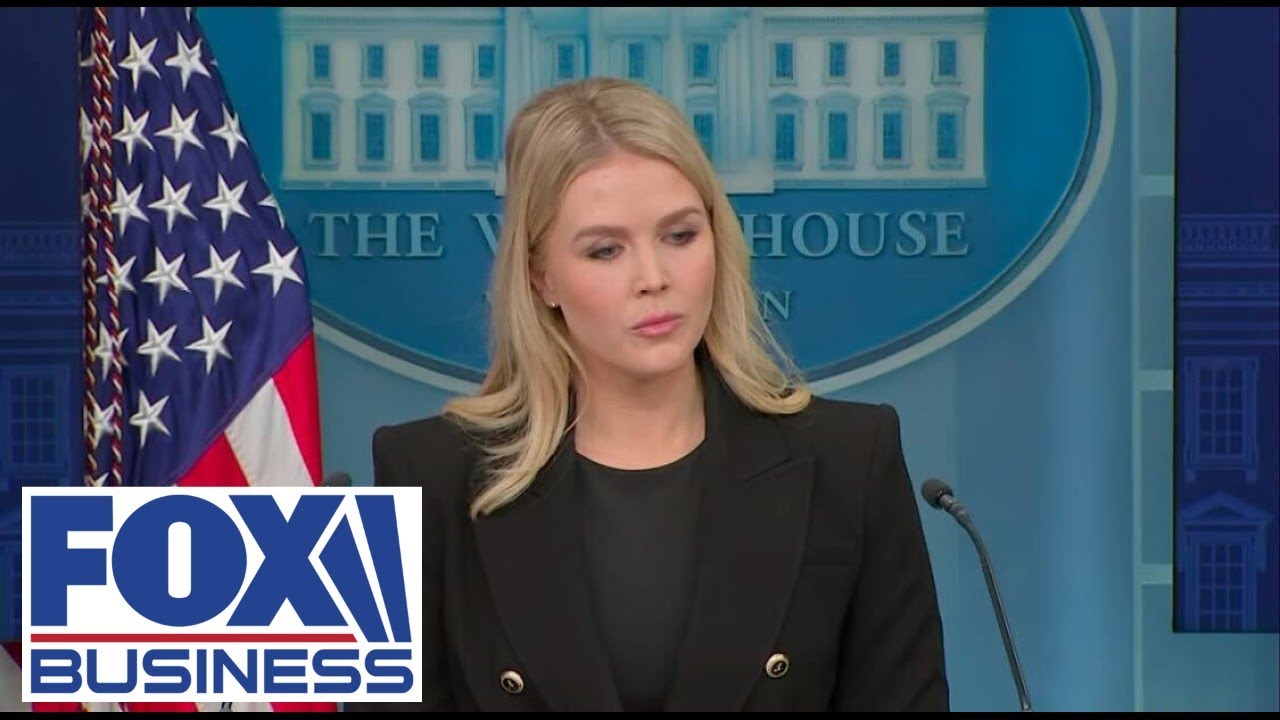 White House press briefing with Karoline Leavitt