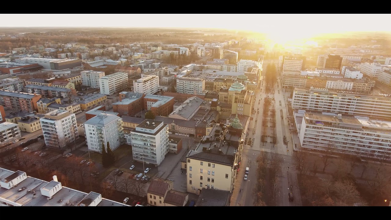 Vaasa from above