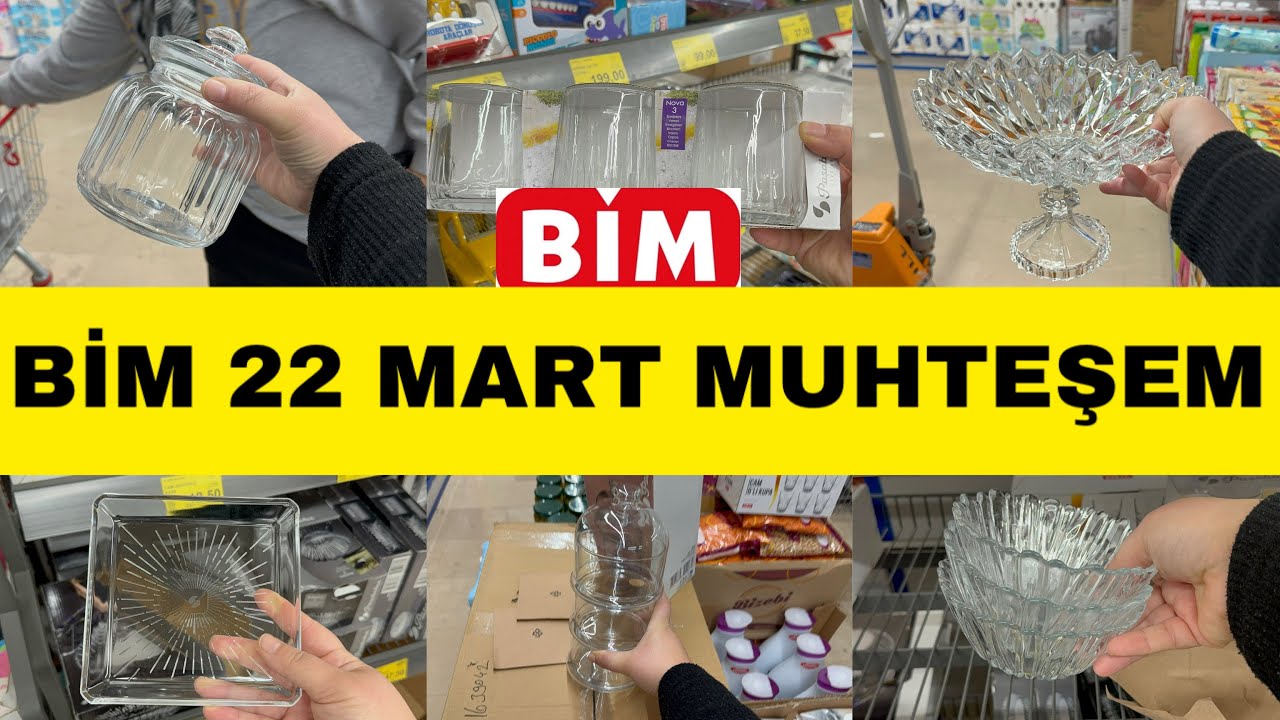 BİM’E YEPYENİ ÜRÜNLER GELDİ | BİM 22 MART 2024 | BİM BU CUMA MUHTEŞEM KAÇMAZ | BİM AKTÜEL ÜRÜNLER |