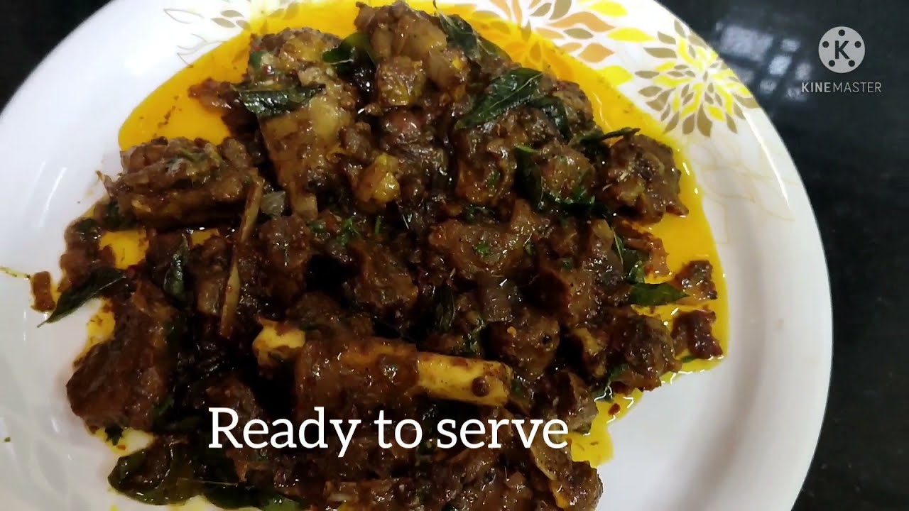 Mutton sukha ||sukha mutton 😋