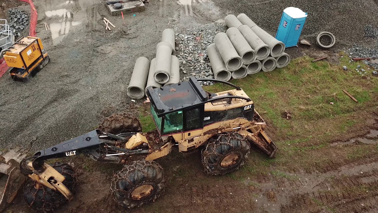 Drone Footage - Mavic Pro - B&B Construction - Aerial footage of Highway 1 Road Work
