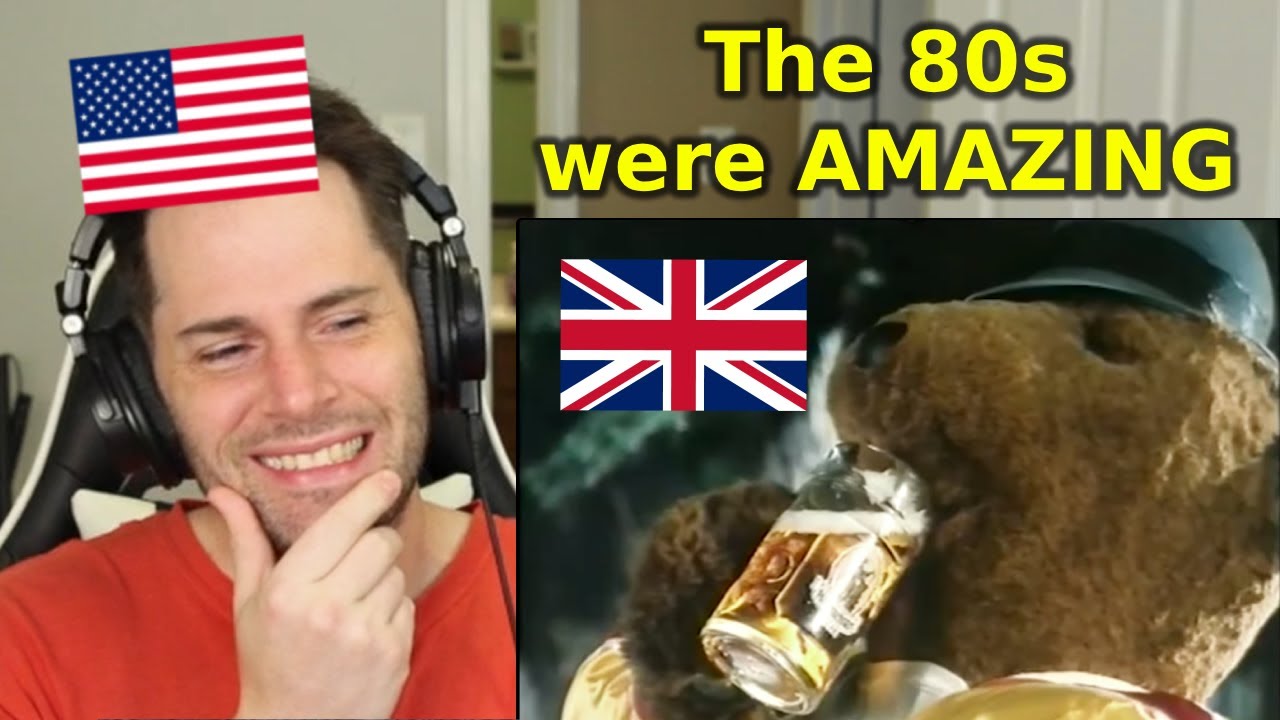 American Reacts to 1980’s British Adverts