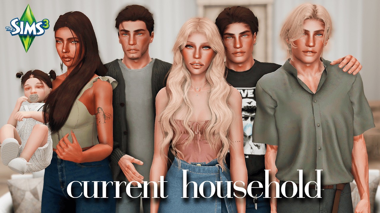 Meet The Belmont Family!⋆˙⟡ The Sims 3: Current Household | February 2026
