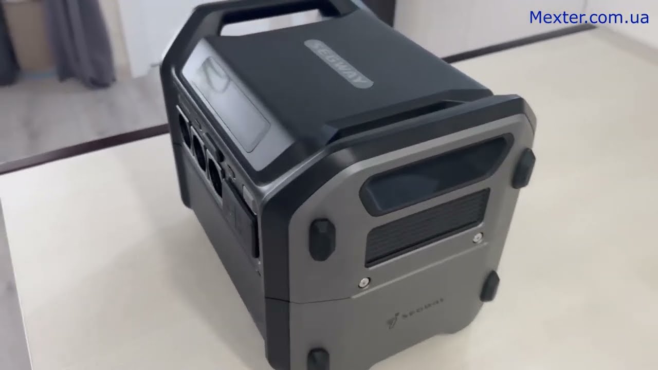 Segway Cube 1000 портативная электростанция полный обзор и тестирование