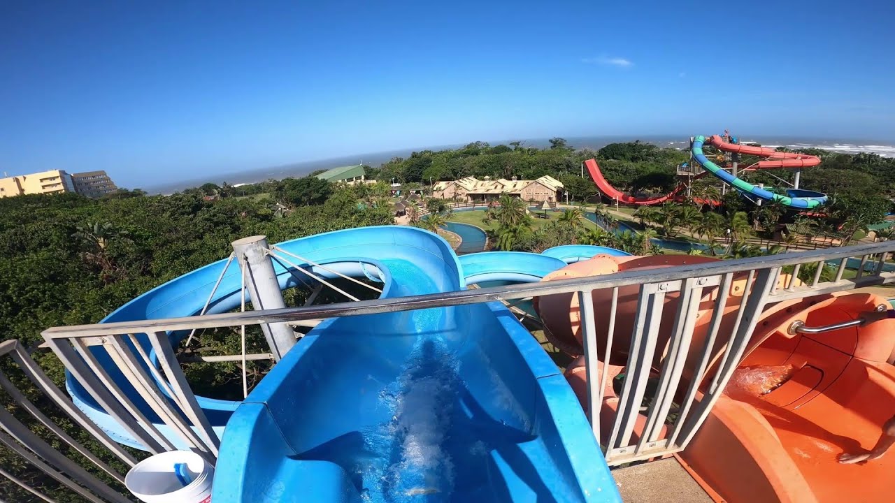 Water slide at Wild Waters, Wild Coast Sun #waterslide