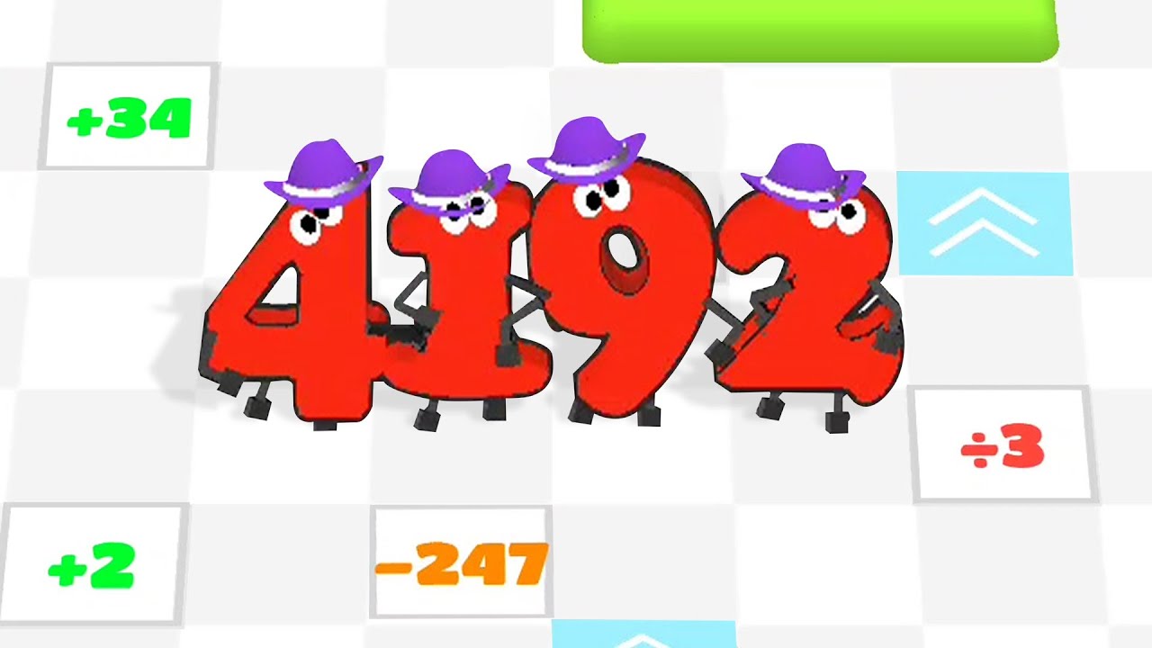 NUMBERS.IO 2 - Number Run Math Games (Free Number Android Gameplay)