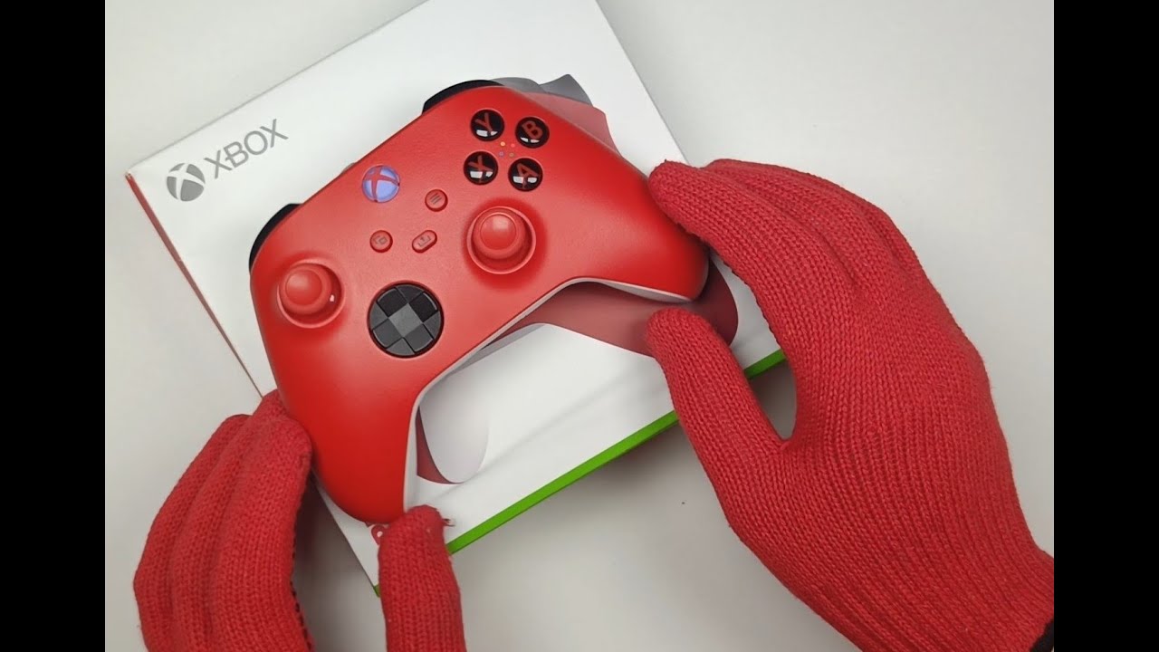 ОБЗОР ГЕЙМПАДА XBOX SERIES S|X RED|КРАСНЫЙ за 4 МИНУТЫ
