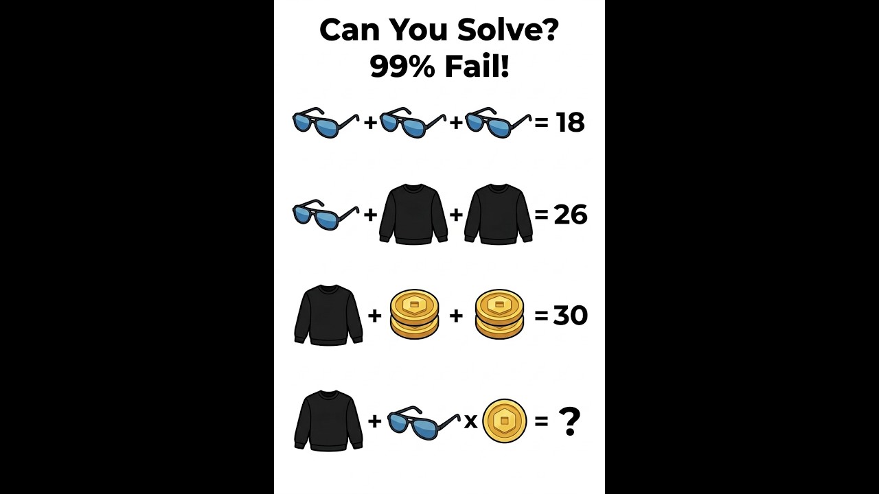 99% FAIL! Can You Solve This Viral Math Puzzle? 🧠🔢 (Part 2)