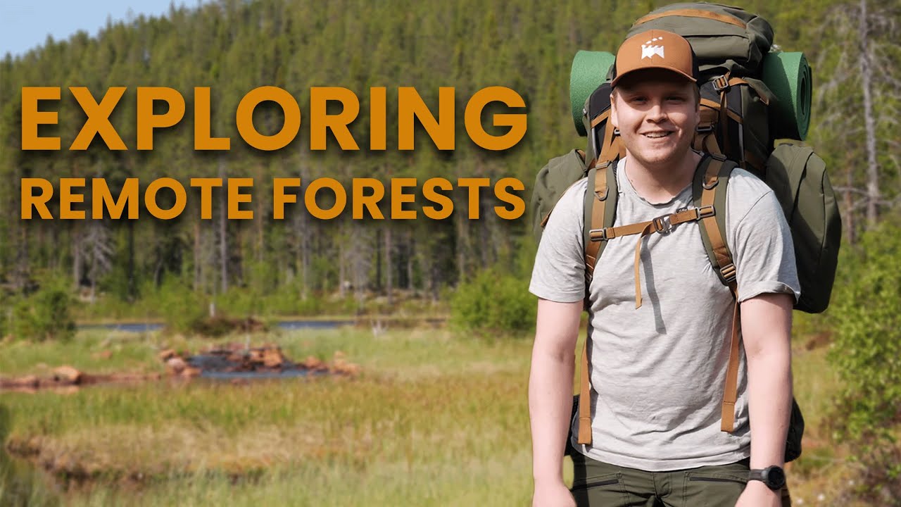 Camping & Fishing in the borderlands between Dalarna & Härjedalen, Sweden! [english subtitles]