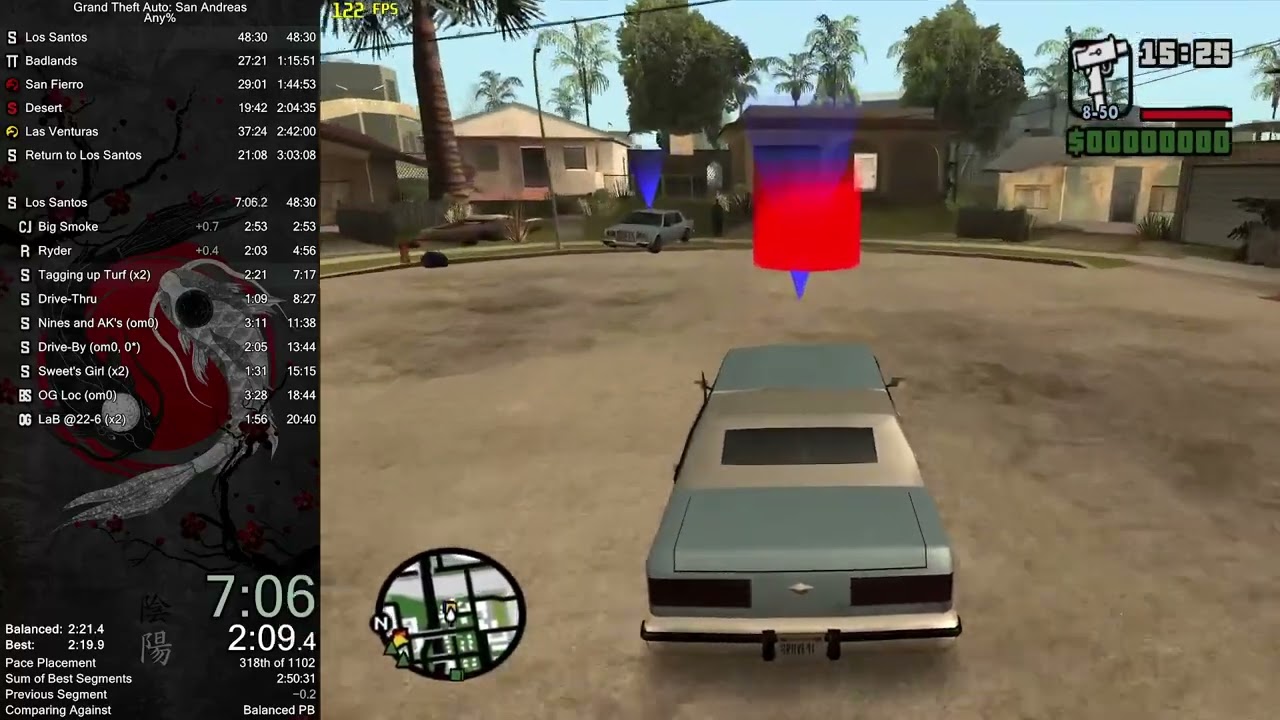 GTA San Andreas in 2:57:13 - Any% speedrun [Former World Record]