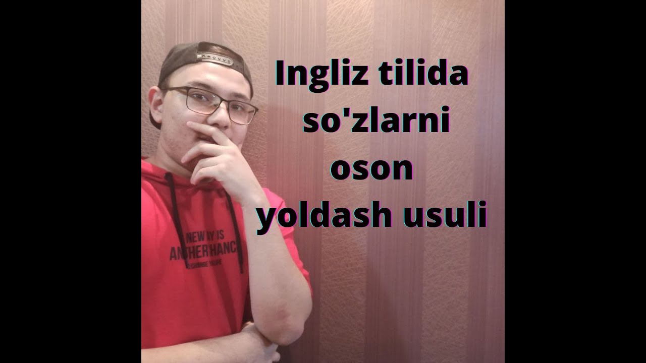 Qanday qilib ingliz tilida so'zlarni oson yodlash mumkin? #Ingliztili #vocabulary