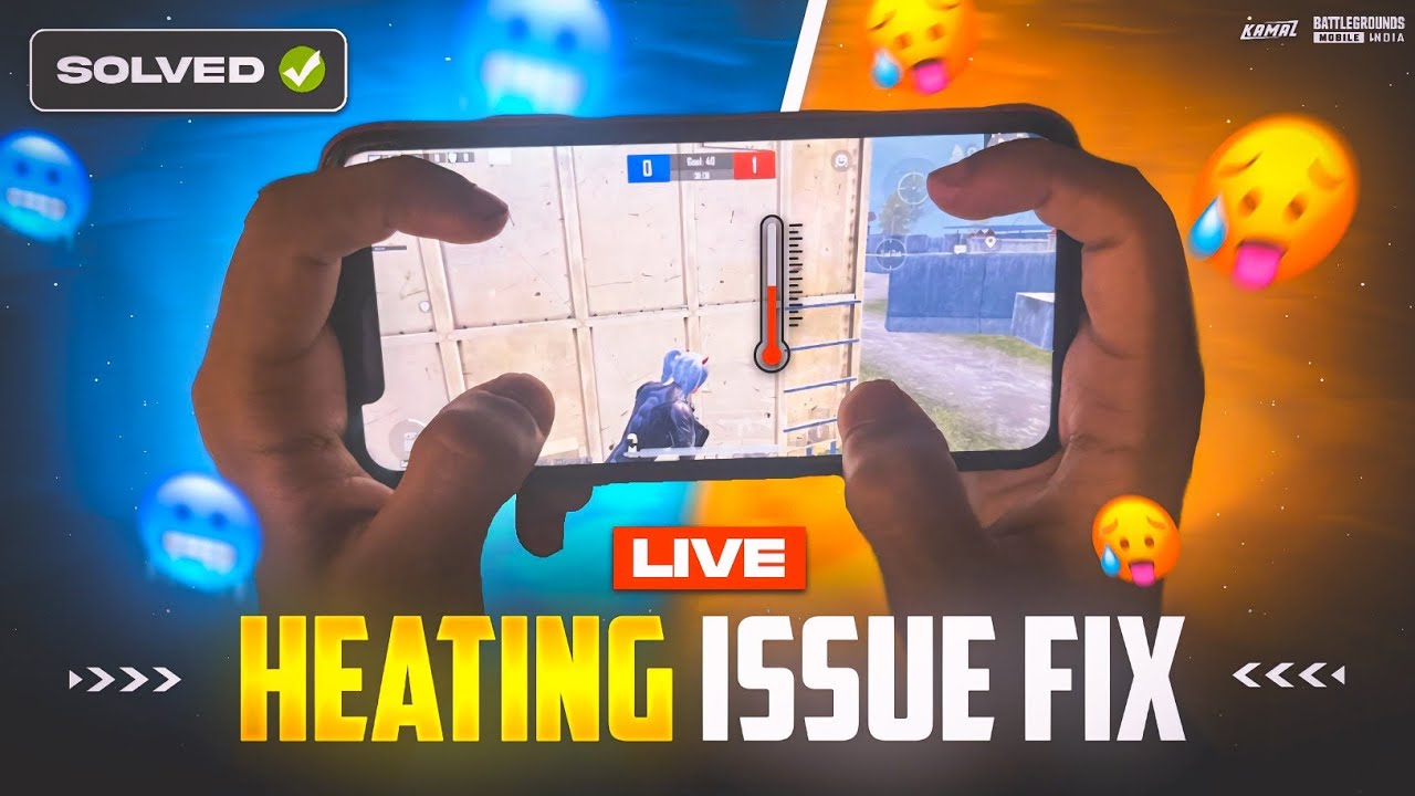 🥶 BGMI Heating Issue Fix | Low End Device Heating Solve | How To Fix Overheating 🥵
