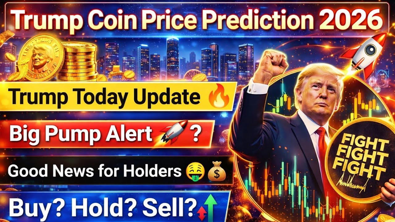 Trump coin price prediction 2026 | Trump coin today news | Trump coin latest news | Trump crypto