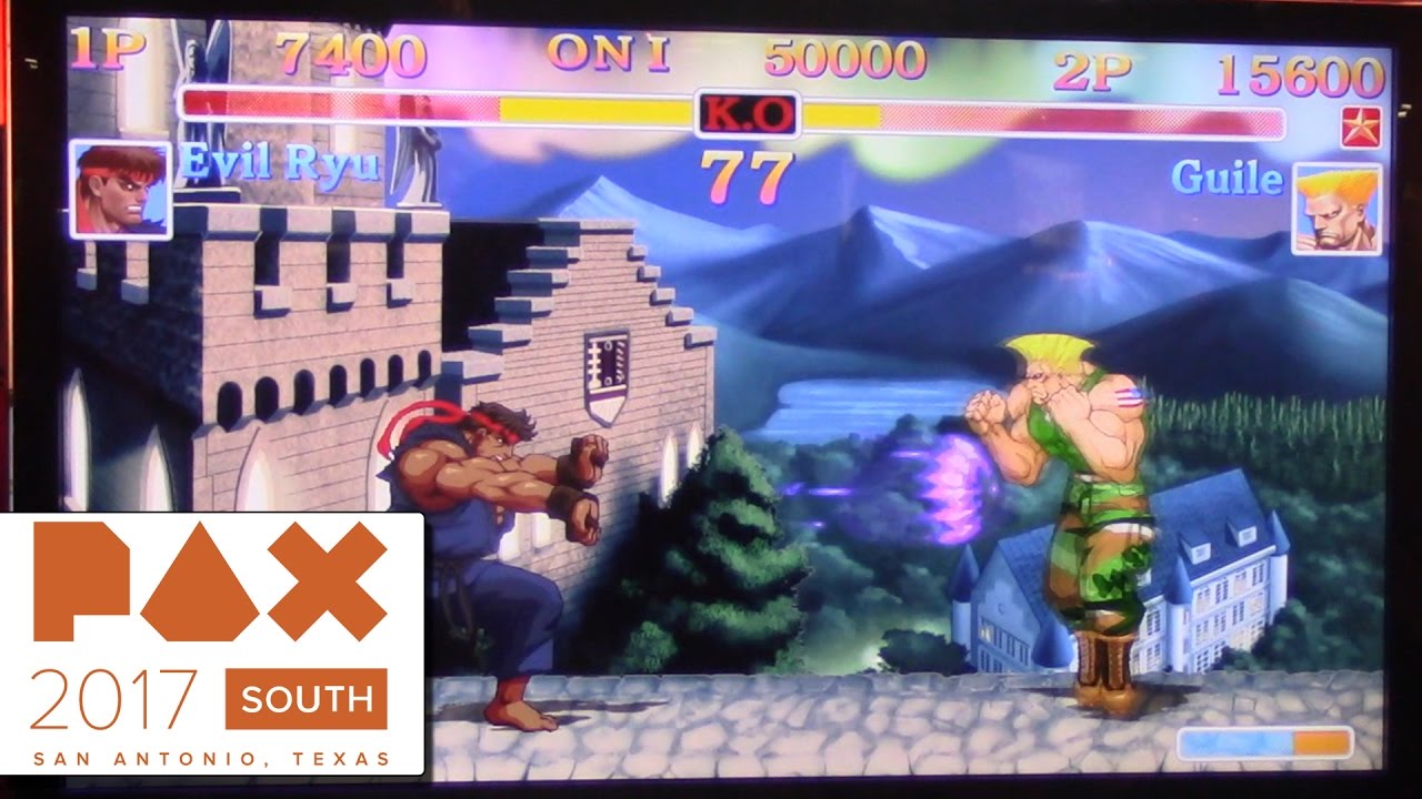 Nintendo Switch at PAX South 2017 - Ultra Street Fighter 2 Gameplay!