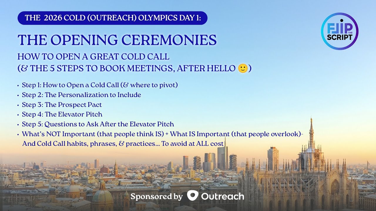 The 2026 Cold (Outreach) Olympics: The Opening Ceremonies