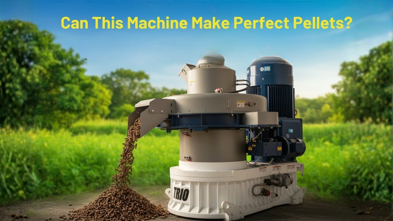 See how this powerful machine turns waste into valuable pellets &mdash; fast, efficient, and eco-friendly!