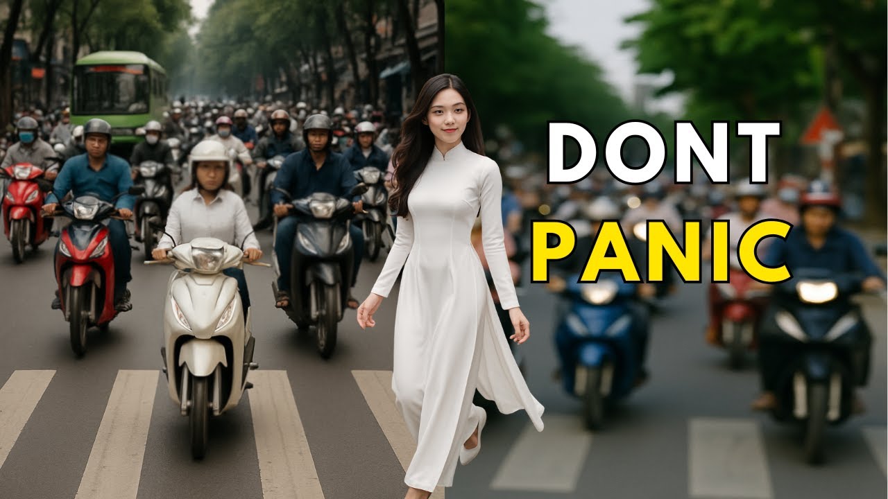 Things Tourists should know before Crossing the Streets in Vietnam 😳🇻🇳