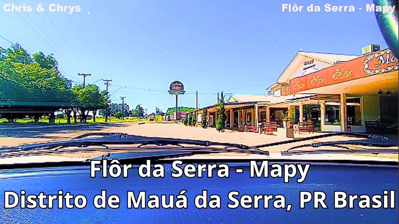 Passando por Flôr da Serra - Mapy, distrito de Mauá da Serra, PR Brasil