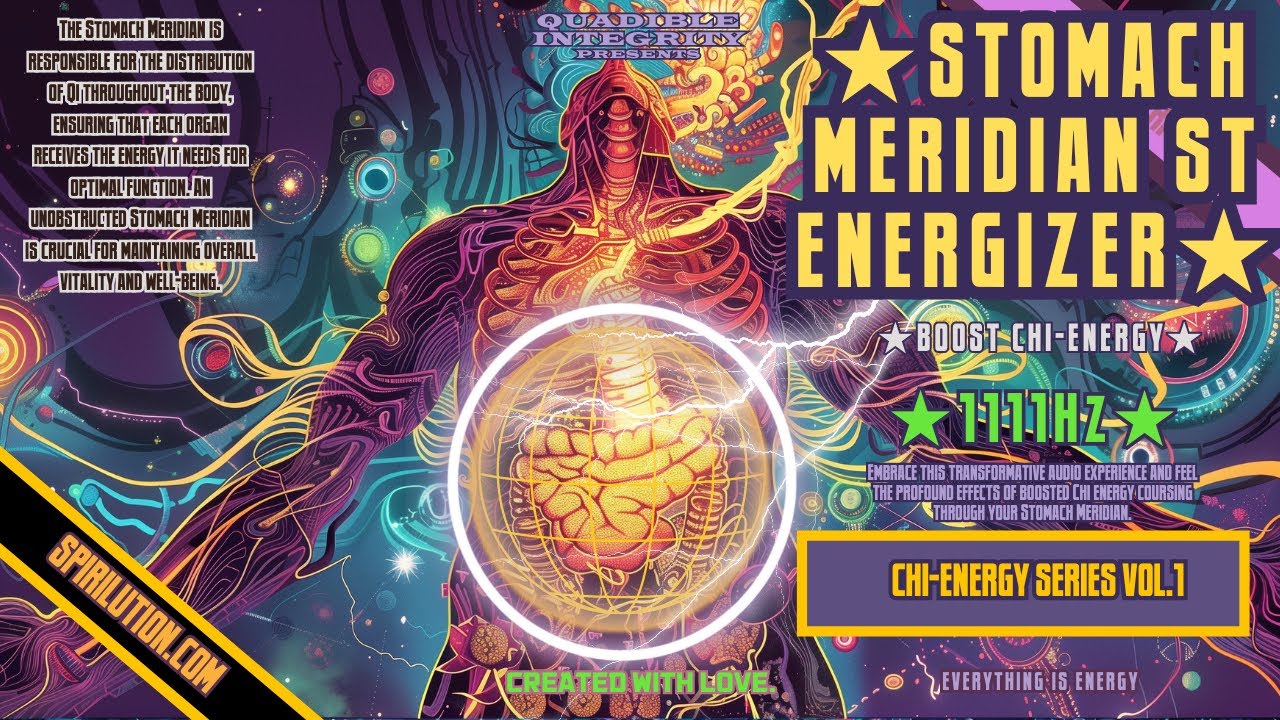 ★Meridian żołądka (ST) Energizer★ (ZWIĘKSZ ENERGIĘ CHI)