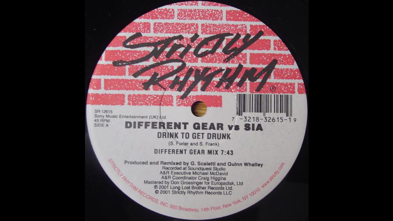 Different Gear vs Sia &lrm;&ndash; Drink To Get Drunk (Different Gear Mix)