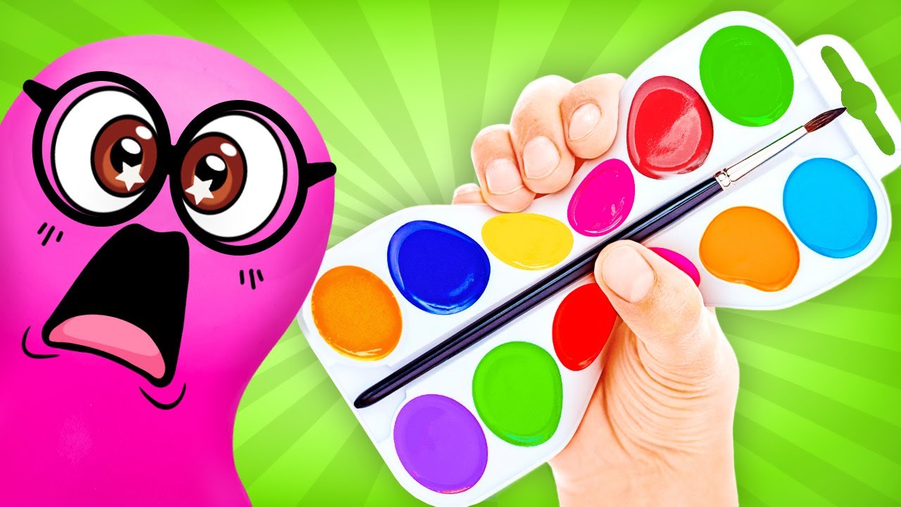 Narysujmy obrazek puchnącymi farbami! 🎨🎈 PROSTE DIY i Sztuka