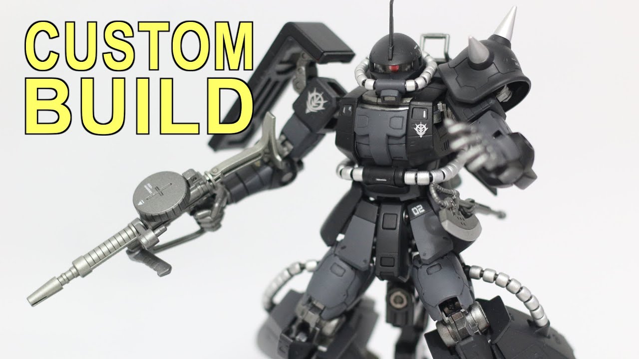 [110] Custom Build: RG Johnny Ridden's Zaku - Shadow of Zeon Custom