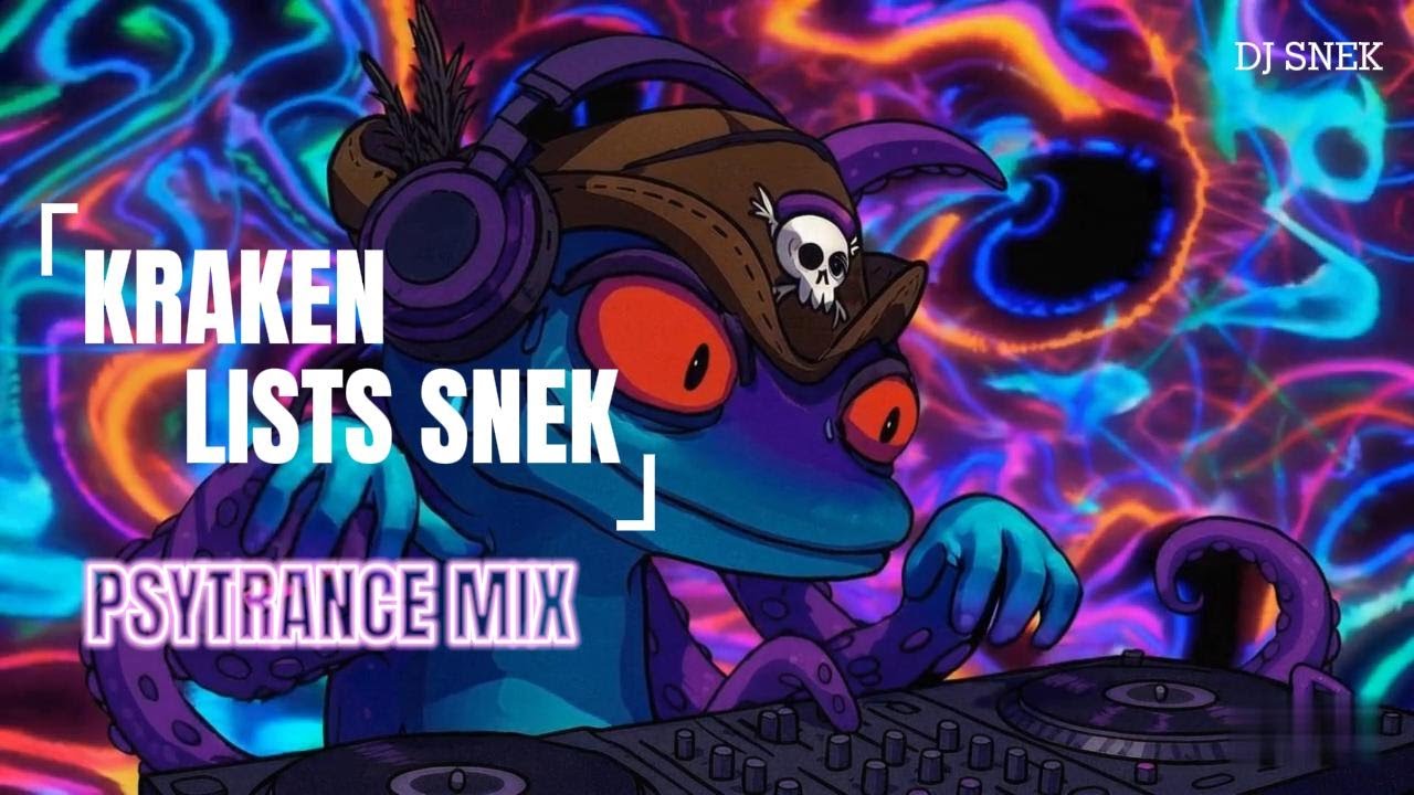 Kraken Lists $SNEK 140-150bpm Psytrance Mix - By DJ SNEK