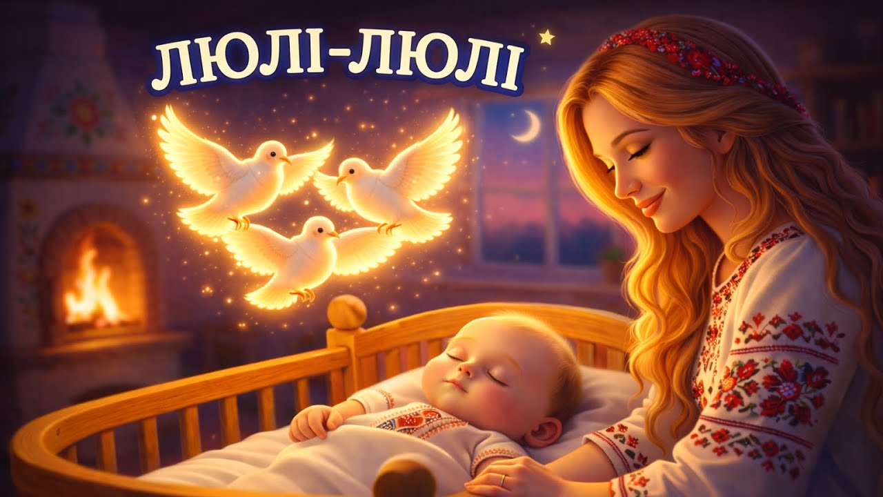 Люлі-люлі, налетіли гулі  Українська колискова для немовлят | Спокійний сон 🌙